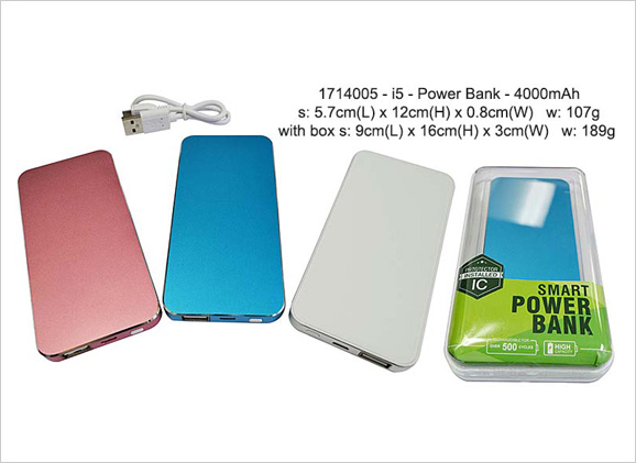 i5 Powerbank (4,000mAh)