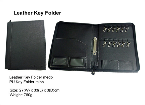 Leather Key Folder