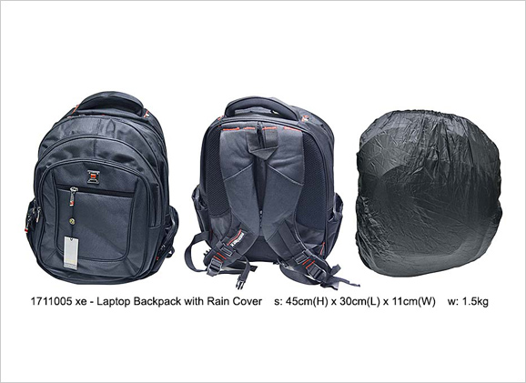FG Laptop Backpack with Rain Cover