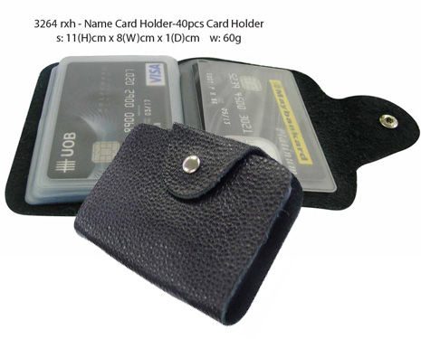 Leather Credit Card / Namecard Holder 3264rxh