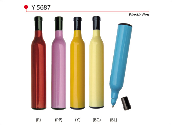 Bottle Shape Ball Pen Y5687