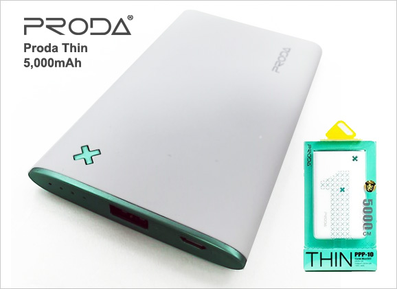 Proda Thin Powerbank 5,000mAh