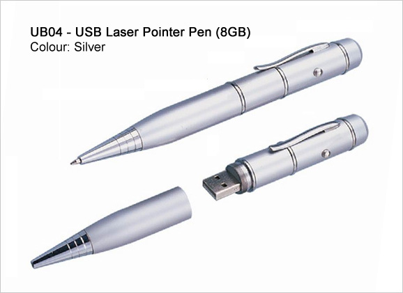 UB-04 USB Flash Drive Laser Pointer Pen