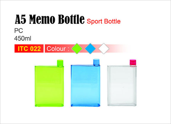 A5 Memo Bottle (450ml)