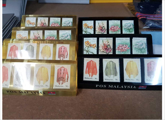 Pos Malaysia Stamps Paper Weight