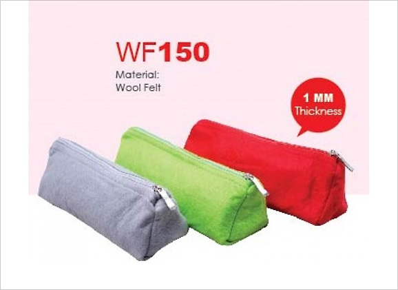 Wool Felt Pencil Pouch WF150