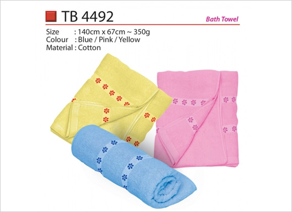 Flower Bath Towel TB4492