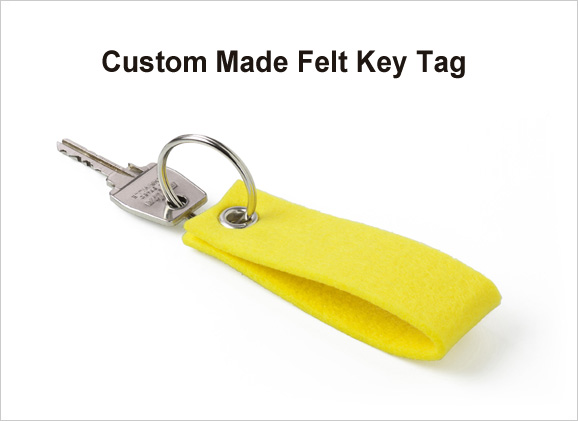 Felt Key Tag