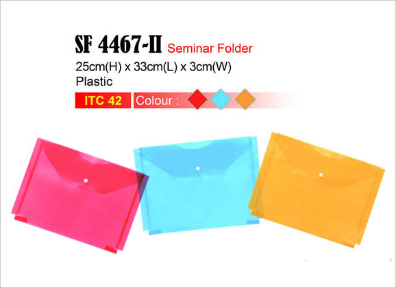 Plastic Seminar Folder SF4467ii