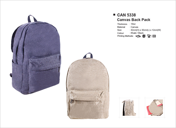Canvas Backpack CAN5338