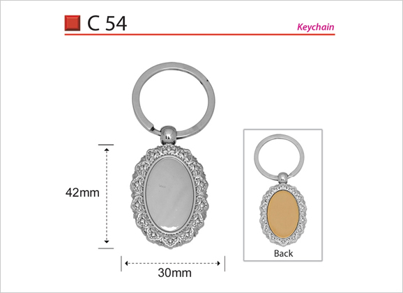 Metal Keychain C54