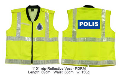 Vest Polis Malaysia PDRM