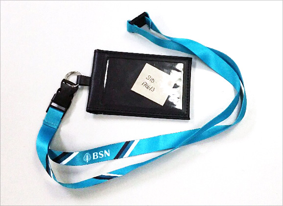 Full Colour Heat Transfer Lanyard BSN