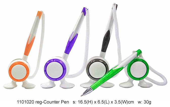 desk counter writing pen