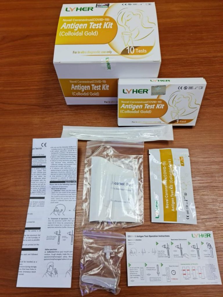 LYHER Covid19 Antigen Test Kit Malaysia Corporate Gift Supplier