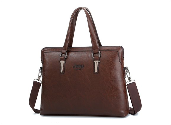Jeep PU Document Bag