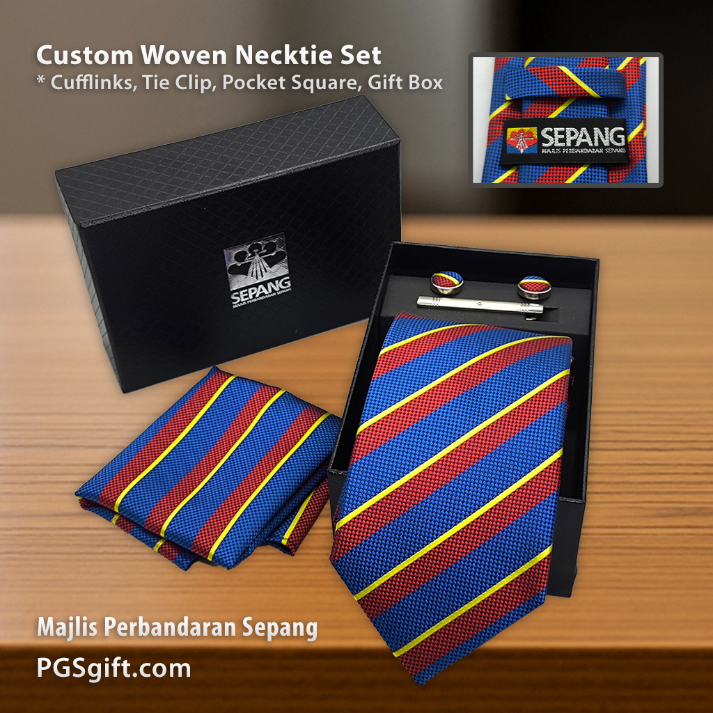Custom Necktie Box Set Majlis Perbandaran Sepang
