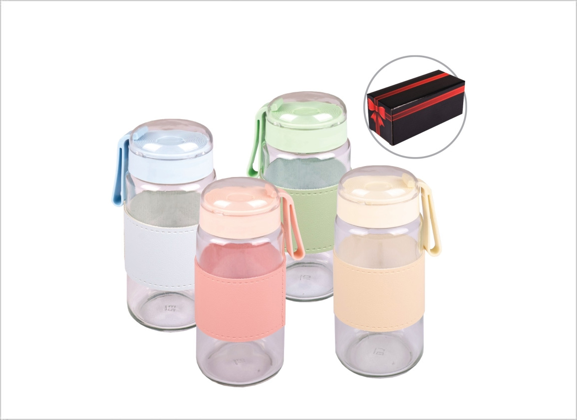 Glass Drinking Bottle (350ml)